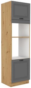 Kuchynská skrinka Stilo dustgrey/artisan 60dmp/210 2f