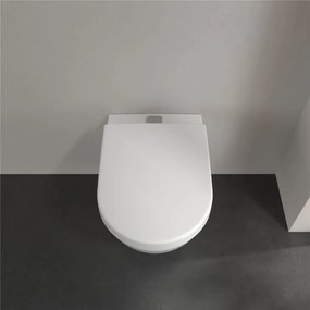 VILLEROY &amp; BOCH Subway 2.0 ViFresh závesné WC s hlbokým splachovaním bez vnútorného okraja, 370 x 560 mm, biela alpská, s povrchom AntiBac a CeramicPlus, 5614A1T2
