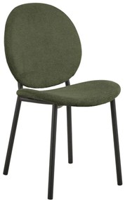 Jídelní židle CLIFF lesní zelená