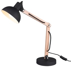 Stolová lampa Kimi, čierna