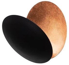 LED Nástenné svietidlo YOSMA LED/5W/230V 3000K čierna/medená