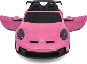 Elektrické autíčko Porsche 911 GT3 STRONG MP4 ružové