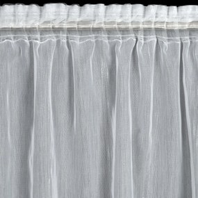 ZÁCLONA NA PÁSKE ALEXI 140X280 CM BIELA