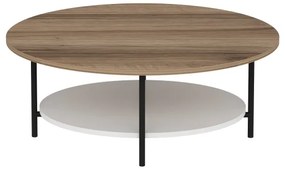 Konferenčný stolík ELIS 36x90 cm dub/biela