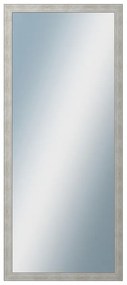 DANTIK - Zrkadlo v rámu, rozmer s rámom 60x140 cm z lišty ANDRÉ veľká strieborná (3157)