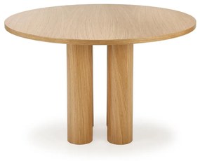Jedálenský stôl AZUL 120 cm prírodný dub/hnedý