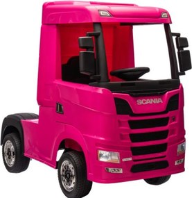 LEAN CARS Elektrické auto na batérie Scania 500R HL698 ružové 4x4