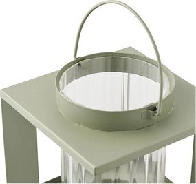 Kovový/sklenený lampáš (výška 20,5 cm) Lohals – House Nordic