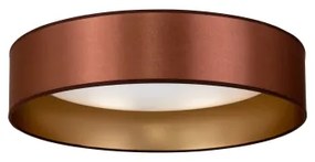 Duolla - LED Stropné svietidlo ROLLER LED/24W/230V pr. 45 cm medená/zlatá