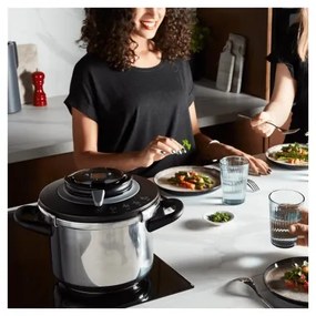 Tefal - Tlakový hrniec 6 l CLIPSO+ CHEF nerezová oceľ