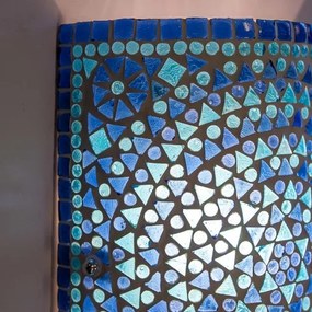 Mosaic lampa nástenná s káblom orient Cylinder SKY 17*26