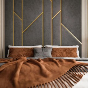 Čalúnená manželská posteľ SKY s nožičkami 180 x 200 cm
