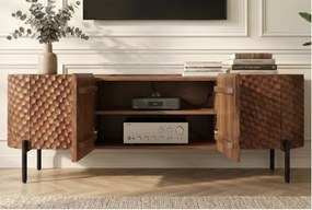 TV-skrinka 47585 Adlon 200cm Drevo Mango Hnedé  - Komfort-nábytok