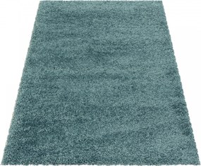 Ayyildiz, AKCIA: 200x290 cm Kusový koberec Sydney Shaggy 3000 aqua, modrá, obývacia izba