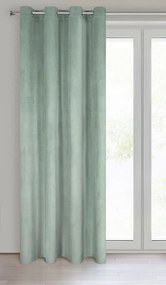 ZATEMŇOVACÍ ZÁVES NA KRÚŽKOCH ROSA 140X250 CM SVETLOMÄTOVÁ