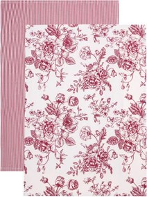 Sada kuchynských utierok NELE pruhy / kvety 703867