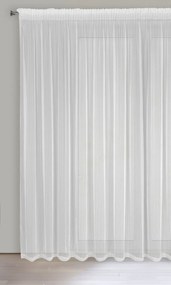 ZÁCLONA NA PÁSKE NOELIA 300X270 CM BIELA