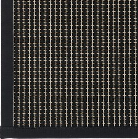 Koberec Lyyra: Čierna 80x150 cm