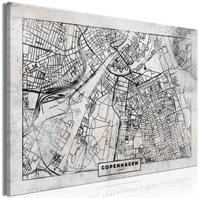 Artgeist Obraz - Copenhagen Plan (1 Part) Wide Veľkosť: 30x20, Verzia: Standard