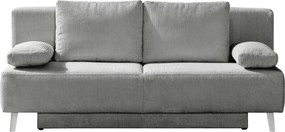 XXXLutz ROZKLADACIA POHOVKA, textil, svetlosivá Novel - Sedačky - 002469027908
