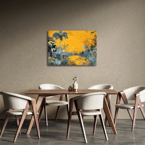 Obraz - Slon v prírode (70x50 cm)