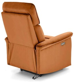 Polohovacie kreslo Semir, oranžová