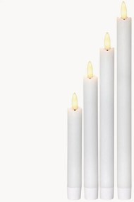 Dlhé LED sviečky Flame, 4 ks