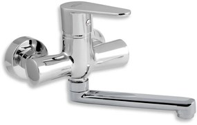 Novaservis Titania Fresh, umývadlová batéria nástenná 100 mm, chrómová, 96077,0