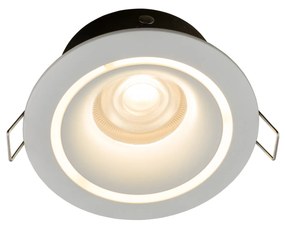 NOWODVORSKI Vonkajšie podhľadové osvetlenie FOXTROT, 1xGU10, 15W, 10cm, okrúhle