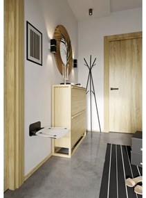 Ravak B8F0000060 - Sklopné sprchové sedátko OVO čierne