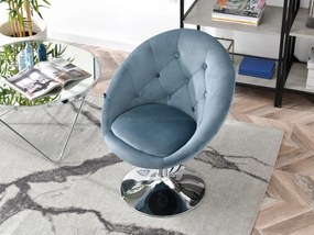 Kreslo Lush 3 (modrá + čierna). Vlastná spoľahlivá doprava až k Vám domov. 1110220