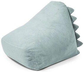 Menčestrový detský sedací vak v mentolovej farbe Snug 80 Dragon – SLOWDOWN