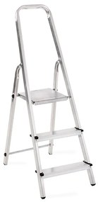 Hliníkový rebrík jednostranný 3-stupňový 125 kg
