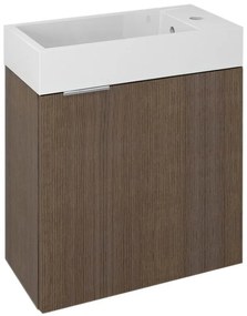 Sapho Sapho, LATUS IV umývadlová skrinka 49,5x50x25 cm, borovica rustik (55579), LT410-1616