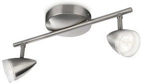 Philips 53212/17/16 - LED Bodové svietidlo MYLIVING MAPLE 2xLED/4W/230V