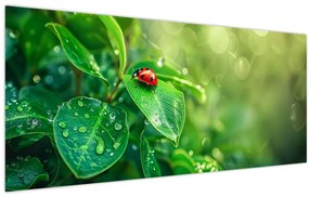 Obraz - Lienka (120x50 cm)