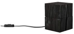 Čierna stolová lampa (výška 16 cm) Treasure – Trio