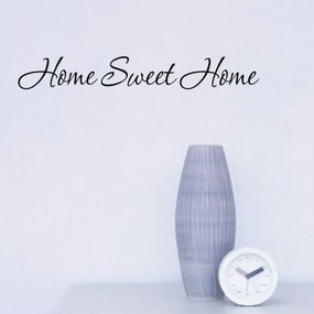 Samolepka na stenu "Home Sweet Home" 57x15 cm