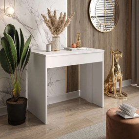JEDÁLENSKY STÔL AZURO 50 - 302 cm BIELY ROZKLADACÍ