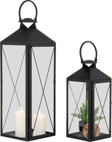Set 2 ks lampášov Cudeliaora (čierna). Akcia -15%. Vlastná spoľahlivá doprava až k Vám domov. 1146566