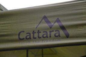CATTARA Párty stan s nožnicovou konštrukciou 3x6 m, zelený, WATERPROOF