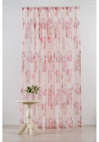Ružová záclona 300x245 cm Angel – Mendola Fabrics
