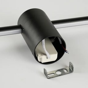 Brilagi - LED vonkajšie nástenné svietidlo AURA LED/20W/230V 4000K IP54 čierna