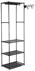 Šatníková skriňa MILENA čierna