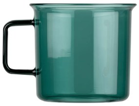 Hrnček Glass 0,35l, modrozelený