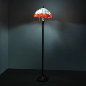 BRILAGI - Tiffany vitrážová stojacia lampa SIENNA 2xE27/60W/230V