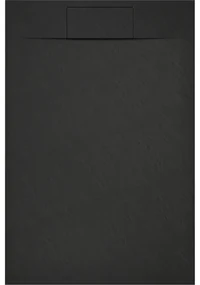 Mexen Otto, SMC obdĺžniková sprchová vanička 110 x 80 cm, čierna, 4N708011