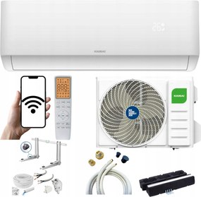 Nástenný klimatizátor Kaisai Pro Heat+ 3,5 kW 40 m2 Ohrievač Sada Na Montáž