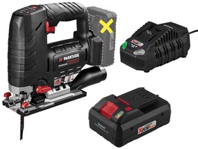 Parkside Performance®  Aku priamočiara píla Ppstda 20-Li A1 + Smart akumulátor 20 V/4Ah + Nabíjačka 20 V/4,5 A  (800011254)