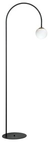 Zuma Line 1224 - Stojacia lampa BOW 1xE14/10W/230V čierna